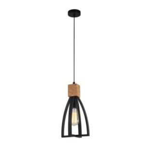FARO: Wood Convex Cone Pendant Lights