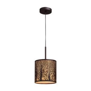 AUTUMN: Aged Bronze with Amber Lining Pendant, Interior Wall & Table Lamps