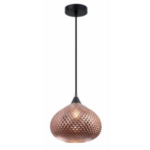 RICTUS: Glass with Quadrilateral Segments Pendant Lights