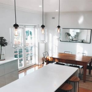 MASON: Oblong, Tipped & Oval Glass Pendant Lights