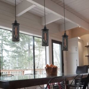 VENETO: Black Mesh Decorative Pendant Lights
