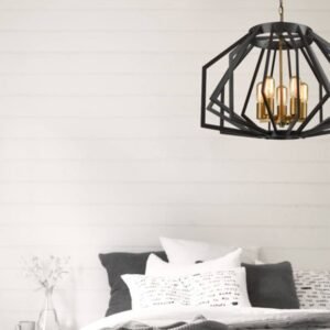 GAMBA: Wide / Narrow Angluar Cage Pendant Lights