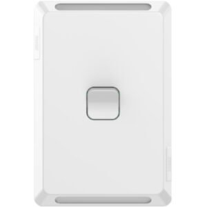 Clipsal Pro Flush Switch Vertical Mount, 1 Gang, 1-Way/2-Way, 250V 20A, /16AX