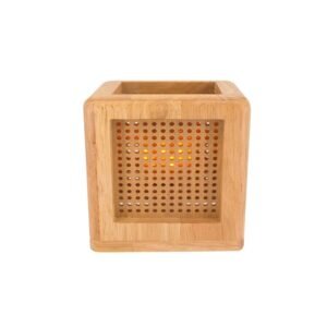ZEN: Interior Clear Coated Wood Table Lamp