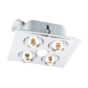 Fan/Light/Heater Unit, 3 in 1, 4 x 275W