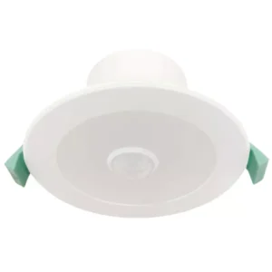 Zone 9W Tricolour LED Downlight With PIR Motion Sensor